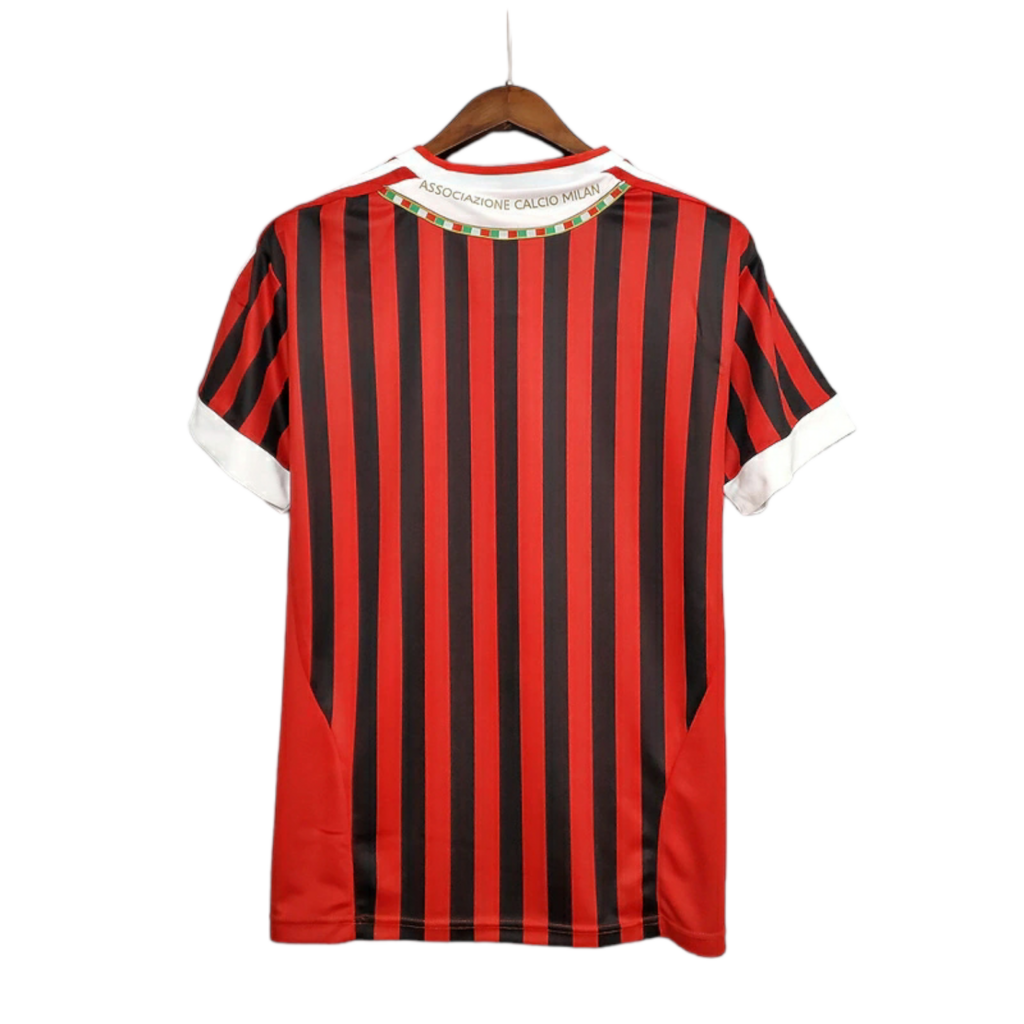 Camisa Milan 2011/2012 - Retrô Adidas - Vermelha e Preta