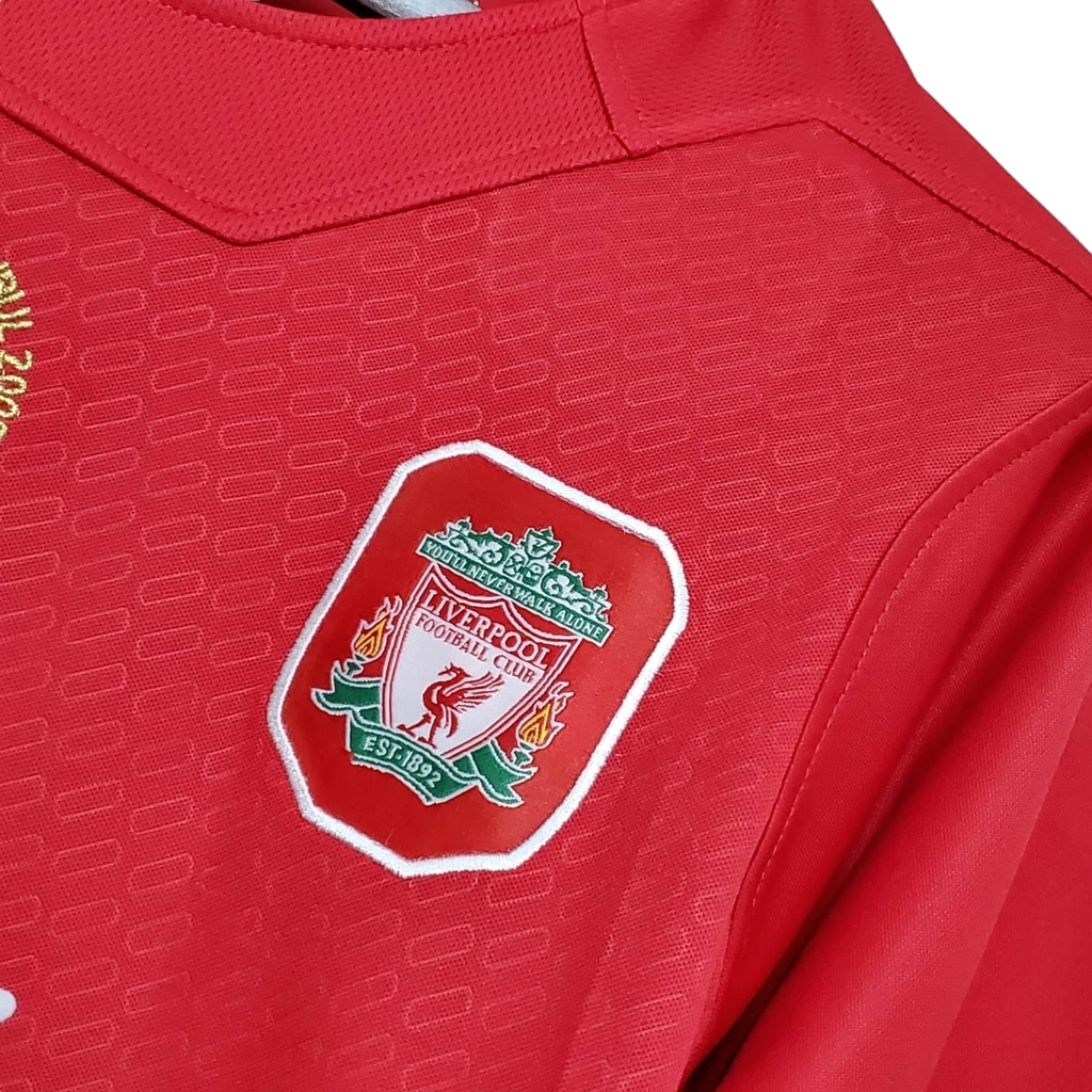 Camisa Liverpool I 2005 - Retrô Reebok - Vermelha