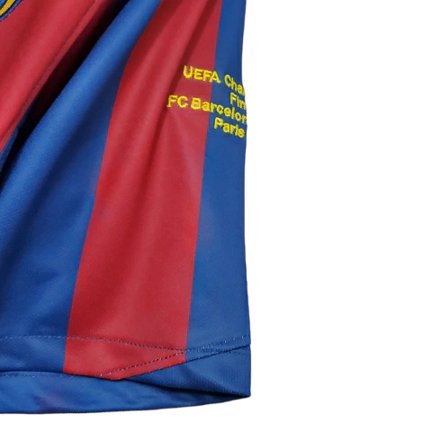 Camisa Barcelona I 2005/2006 - Retrô Nike - Azul e vermelha