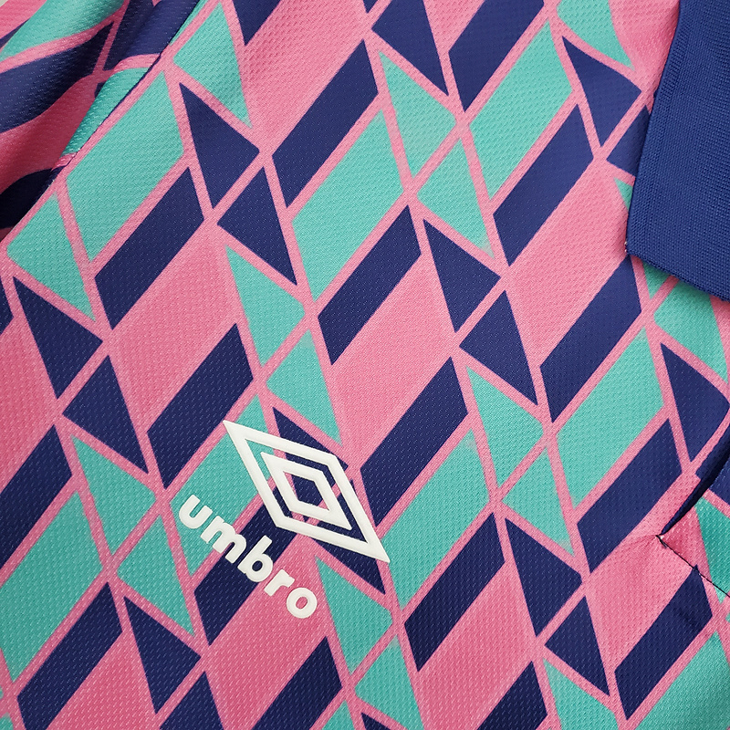 Camisa Seleção da Escócia 1988/1989 - Retrô Umbro - Rosa