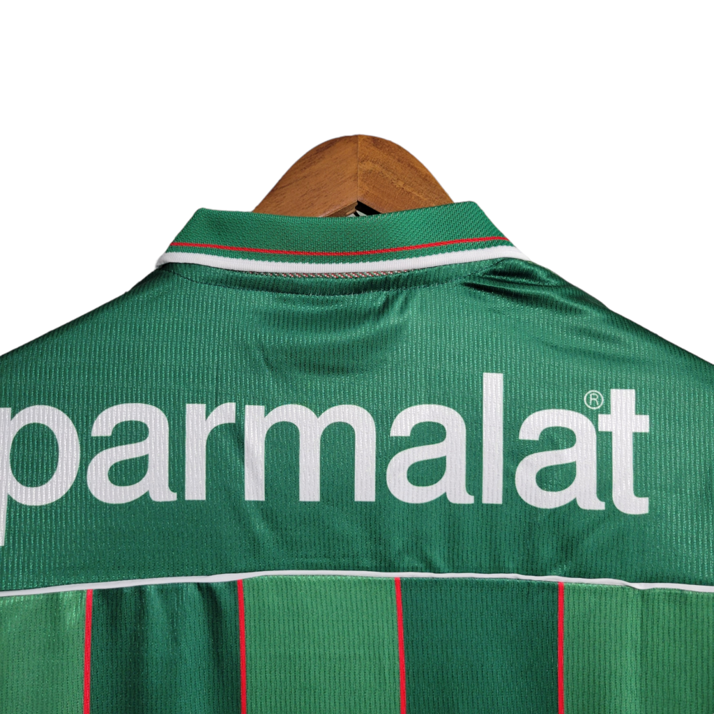 Camisa Palmeiras I 1999 - Retrô Rhumell - Verde
