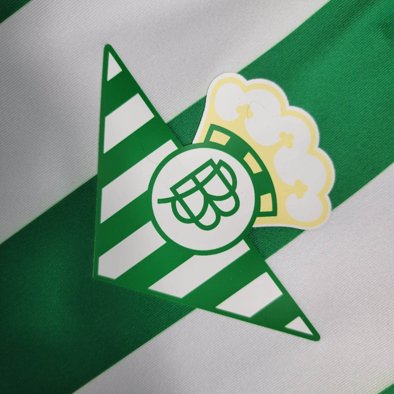 Camisa Real Bétis 1988/1989 - Retrô Hummel - Verde e branca