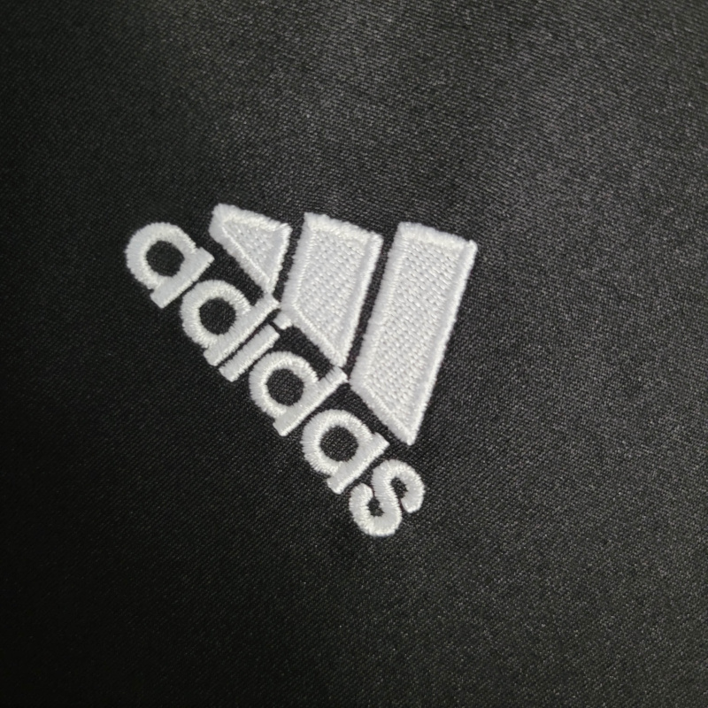 Camisa Real Madrid II 2016/2017 Manga Longa - Retrô Adidas - Preta com detalhes em roxo