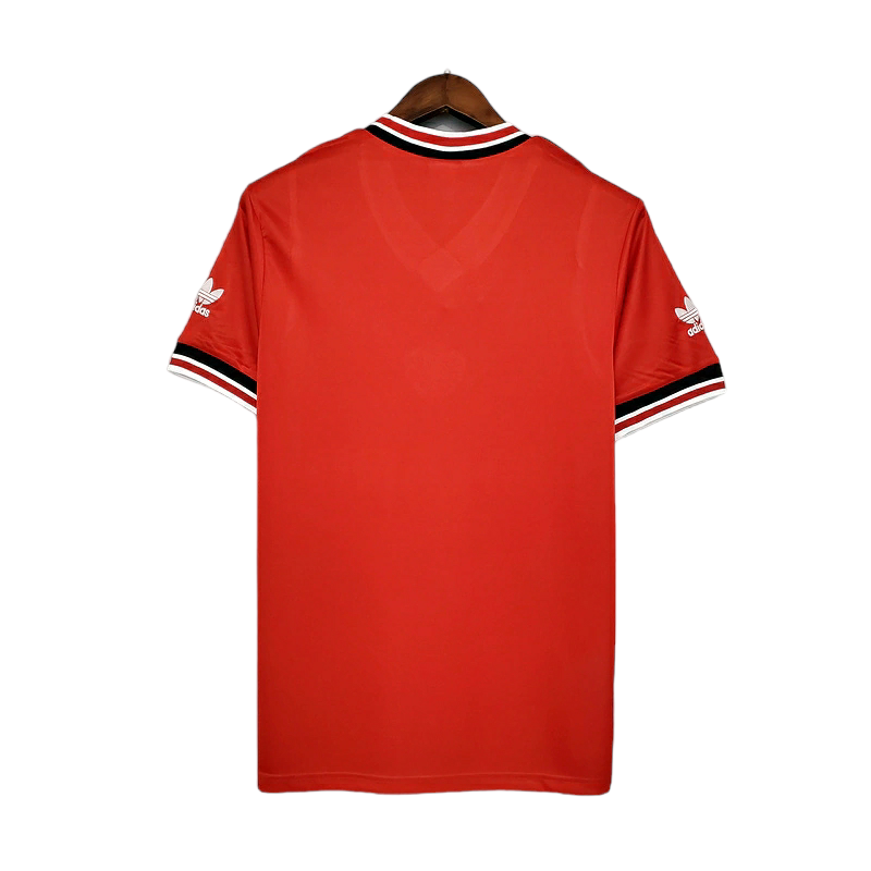 Camisa Manchester United 1985/1986 - Retrô Adidas - Vermelha