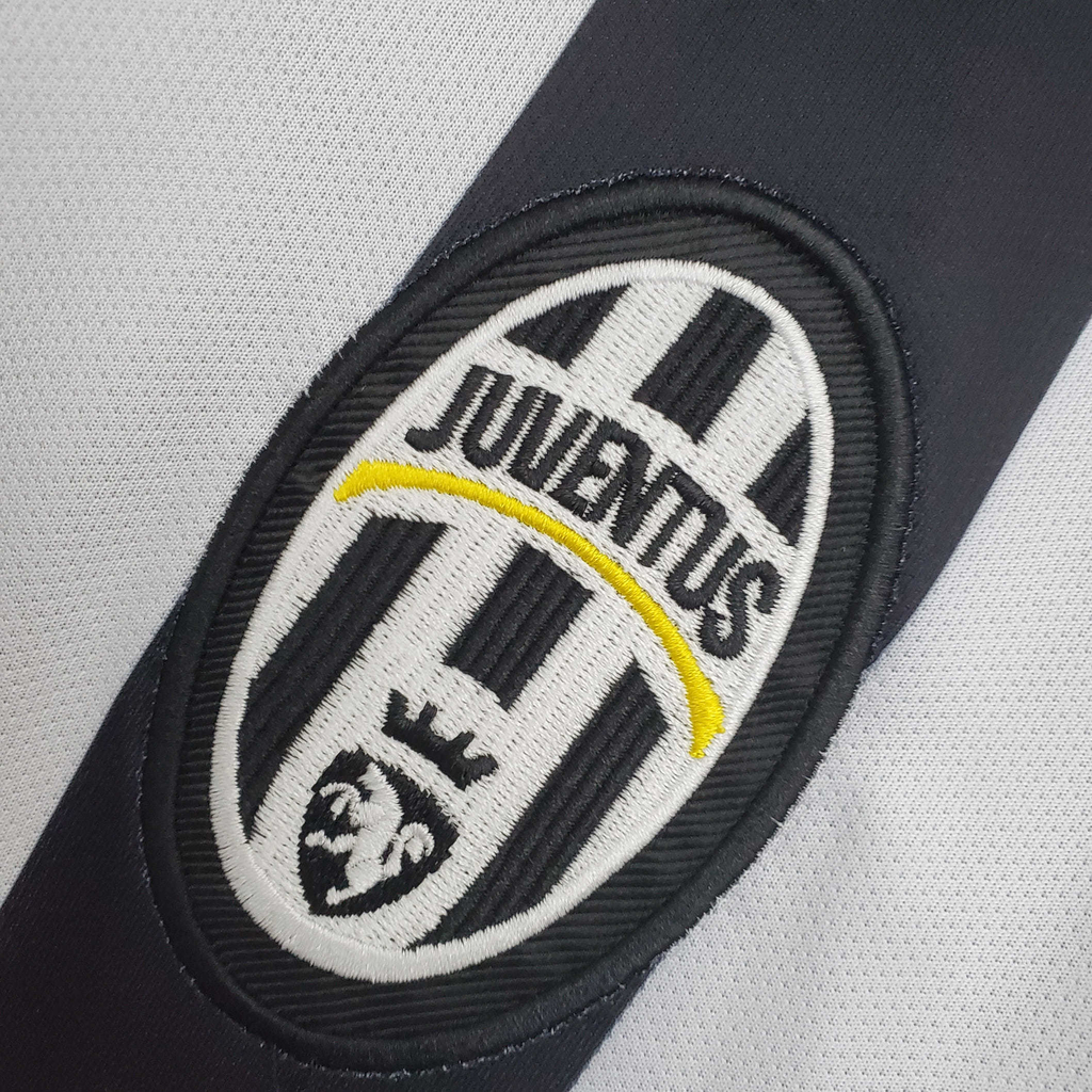 Camisa Juventus I 2014/2015 - Retrô Nike - Preta e branca