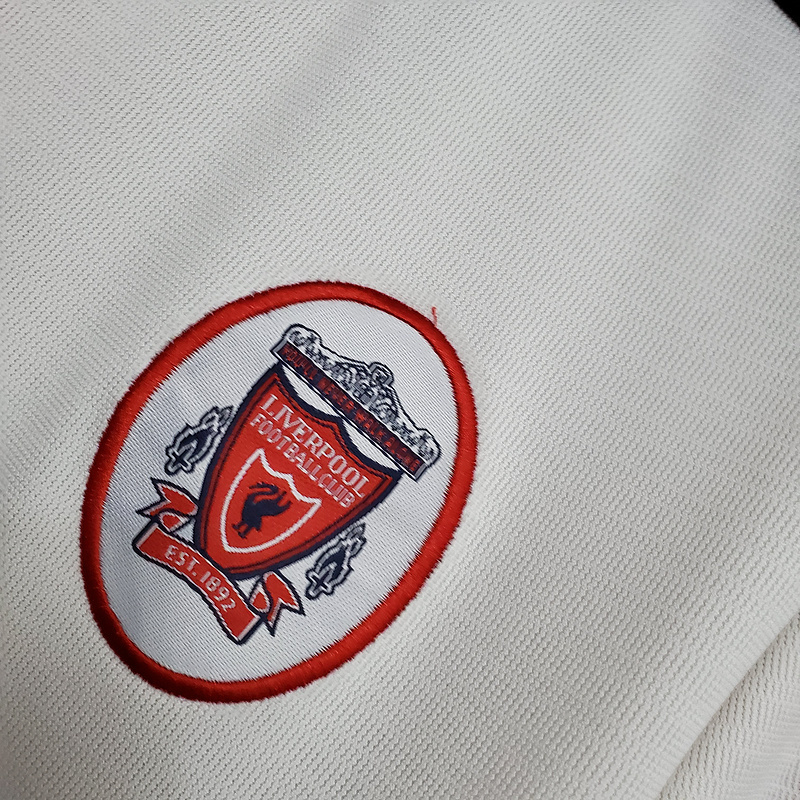 Camisa Liverpool 1998/1999 - Retrô Reebok - Branca