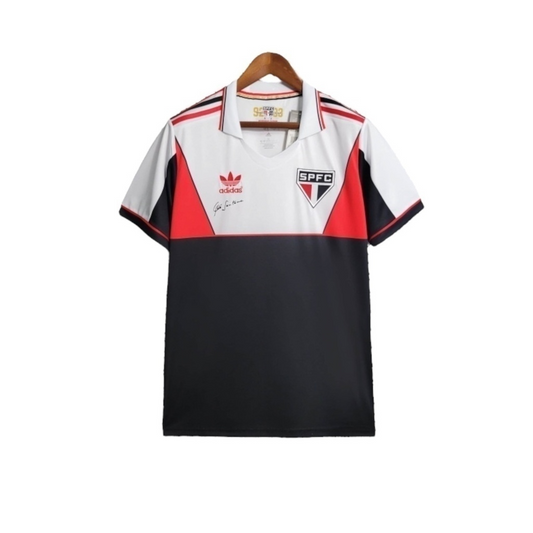 Camisa São Paulo Edição Memorial 1992 - Retrô Adidas - Preta e branca e vermelha