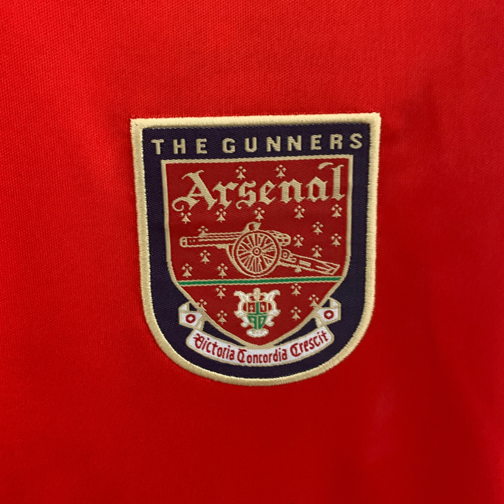 Camisa Arsenal 2001/2002 - Retrô Nike - Vermelha
