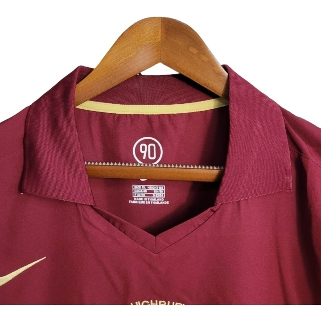 Camisa Arsenal I 2005/2006 Manga Longa - Retrô Nike - Vinho