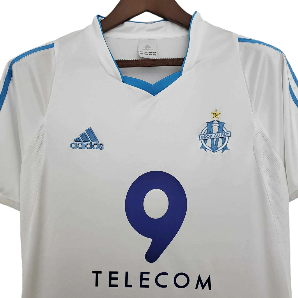 Camisa Marseille 2002/2003 - Retrô Adidas - Branca