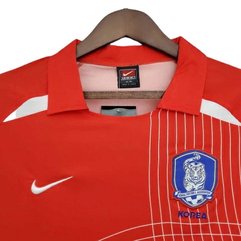 Camisa Seleção da Coreia do Sul 2002- Retrô Nike - Vermelha