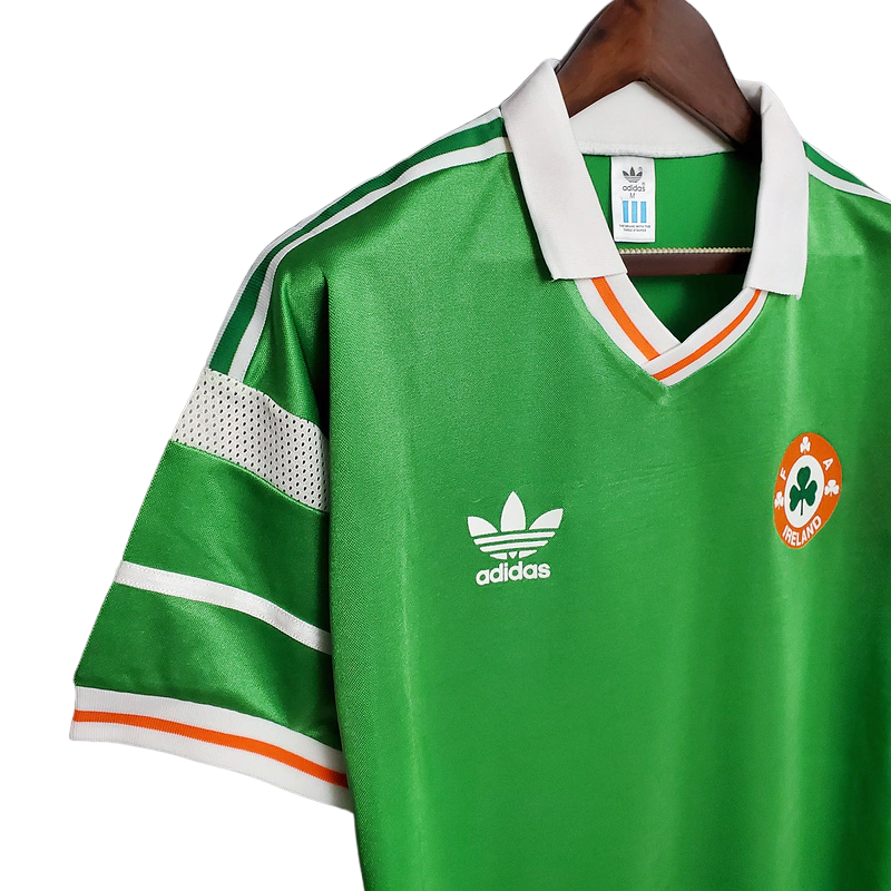 Camisa Seleção da Irlanda 1988 - Retrô Adidas - Verde