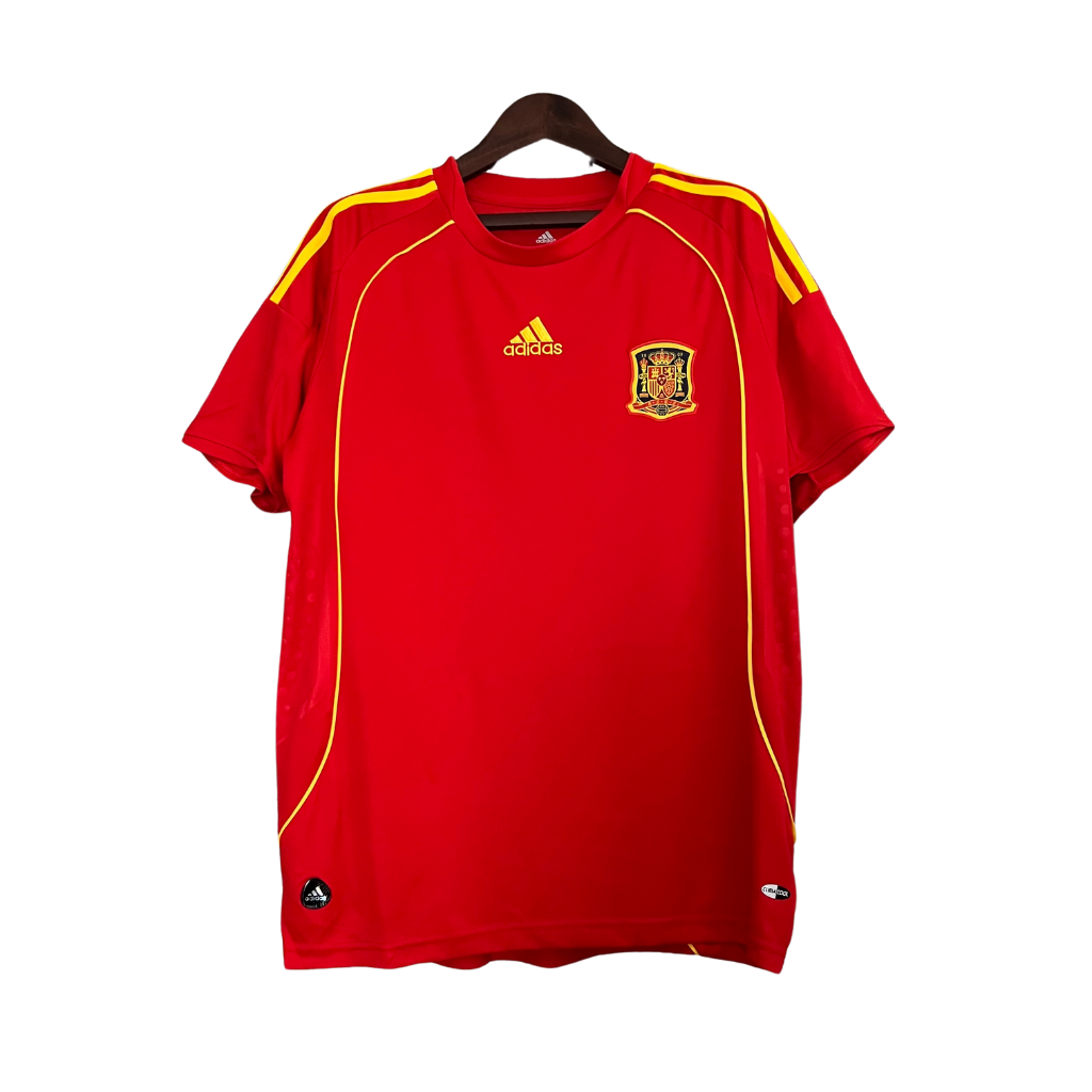 Camisa Seleção da Espanha 2008 - Retrô Adidas - Vermelha