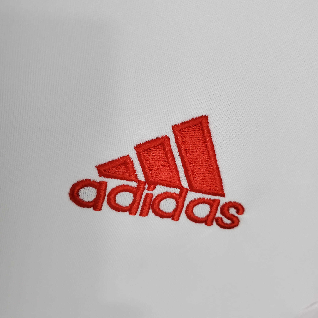 Camisa Benfica 2004/2005 - Retrô Adidas - Branca com detalhes em vermelho