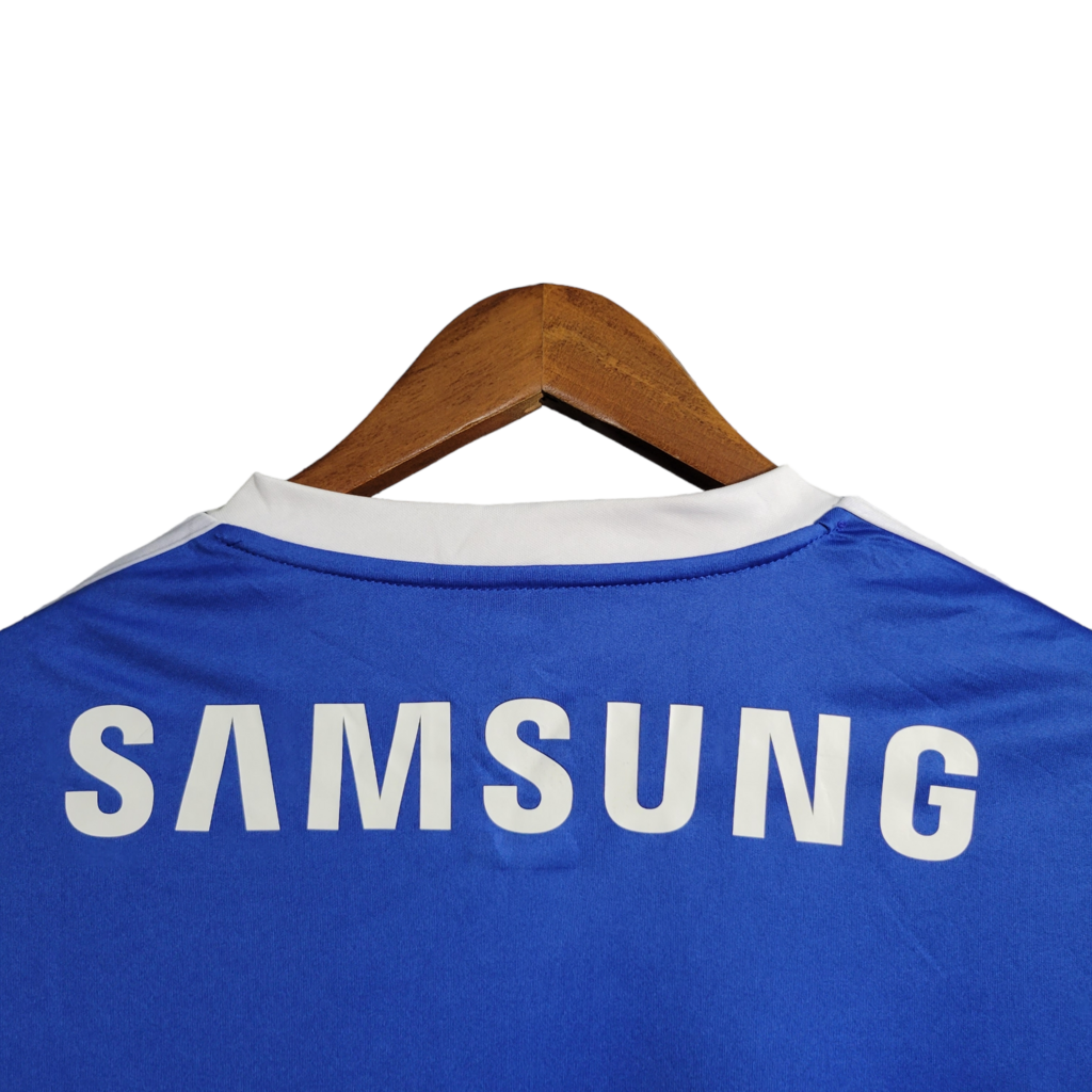 Camisa Palmeiras III 2019 Manga Longa - Retrô Adidas - Azul com detalhes em branco