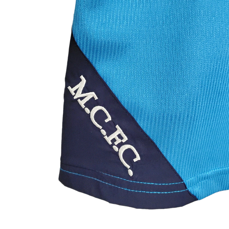 Camisa Manchester City 1999/2001 - Retrô - Azul