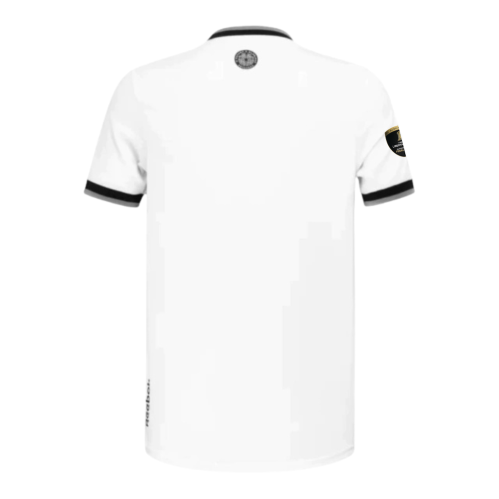 Camisa Botafogo III 24/25 Edição da Final da Libertadores 2024 - Torcedor Reebok Masculina - Branca com detalhes em preto