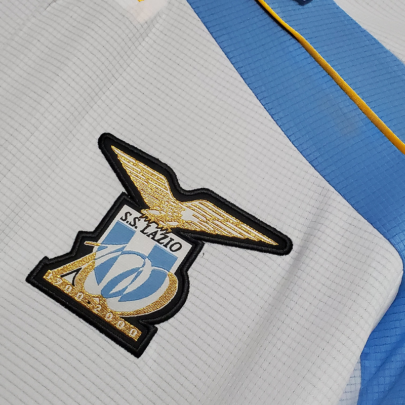 Camisa Lazio 1998/2000 - Retrô Puma - Branca