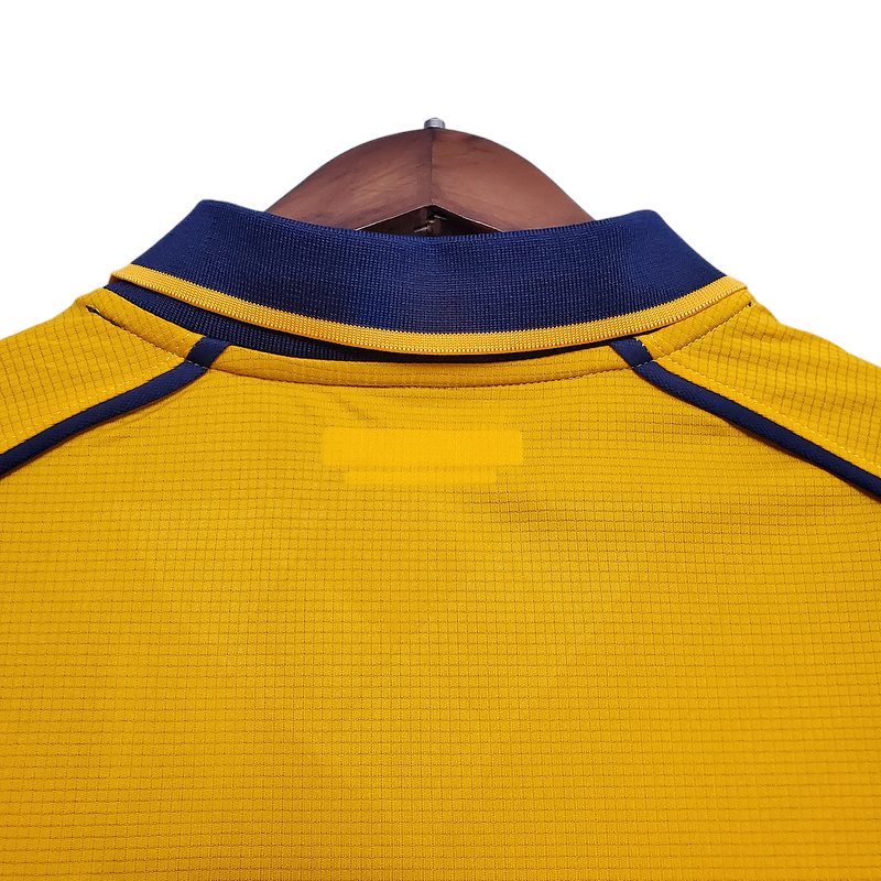 Camisa Liverpool 2000/2001 - Retrô Reebok - Amarela