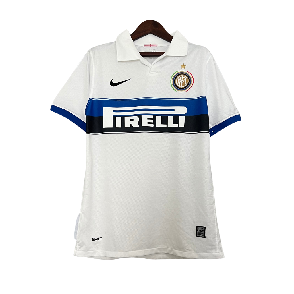 Camisa Inter de Milão II 2009/2010 - Retrô Nike - Branca