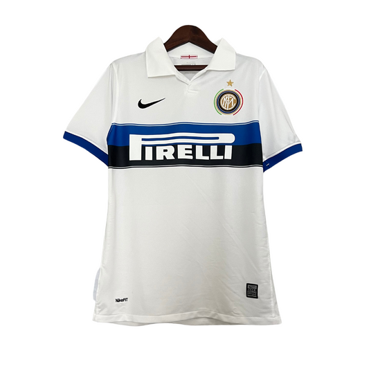 Camisa Inter de Milão II 2009/2010 - Retrô Nike - Branca