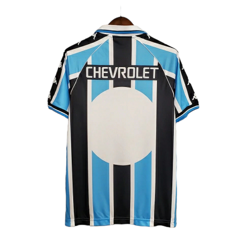 Camisa Grêmio I 2000 - Retrô Kappa - Azul e preta