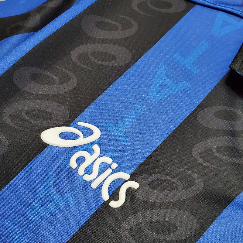 Camisa Atalanta 1996/1997 - Retrô Asics - Azul