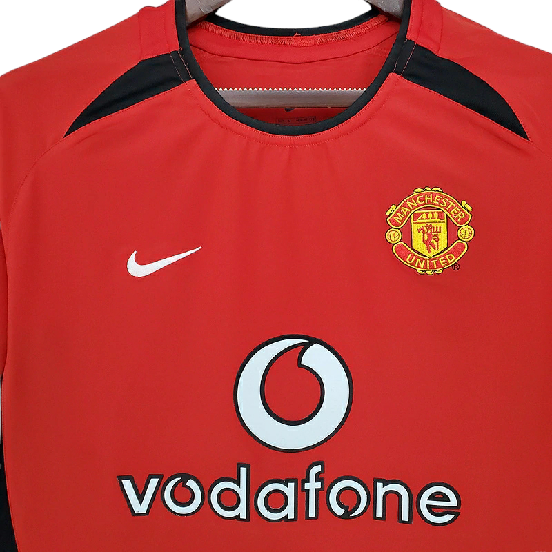 Camisa Manchester United 2002/2004 - Retrô Nike - Vermelha