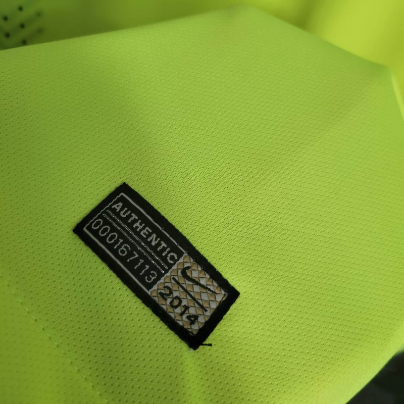 Camisa Barcelona II 2014/2015 - Retrô Nike - Amarela
