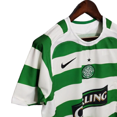 Camisa Celtic 2005/2006 - Retrô Nike - Verde e Branca