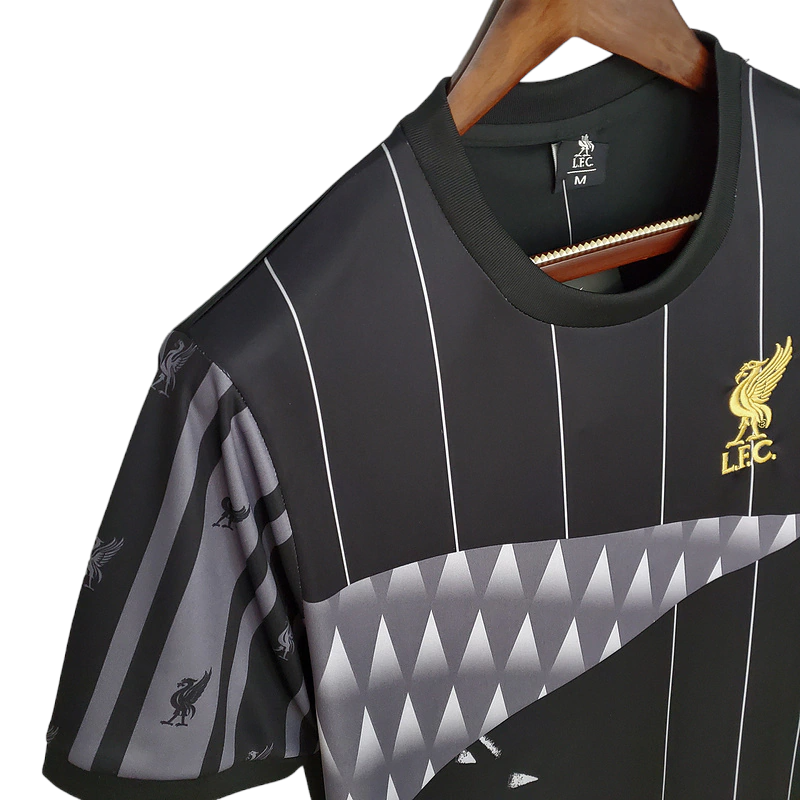 Camisa Liverpool Edição Especial - Retrô - Preta