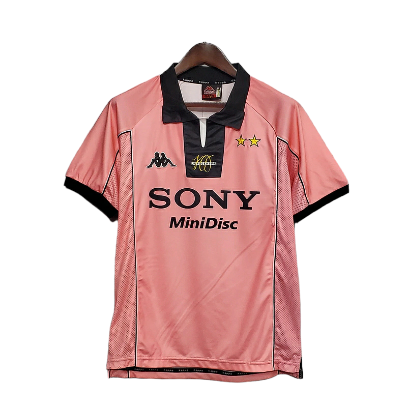 Camisa Juventus II 1997/1998 - Retrô Kappa - Rosa
