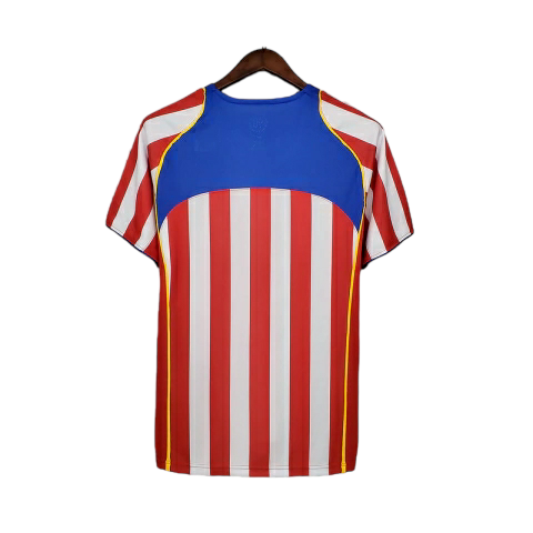 Camisa Atlético Madrid 2004/2005 - Retrô Nike - Vermelha e Branca