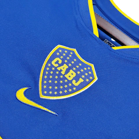 Camisa Boca Juniors 2002 - Retrô Nike - Azul e Amarela