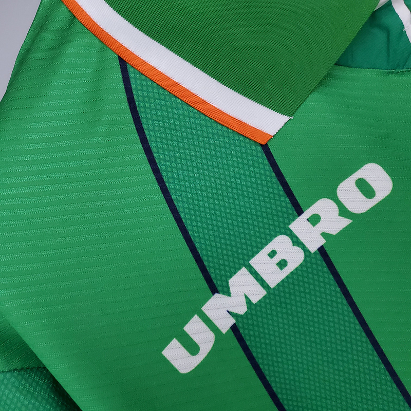 Camisa Seleção da Irlanda 1994/1996 - Retrô Umbro - Verde