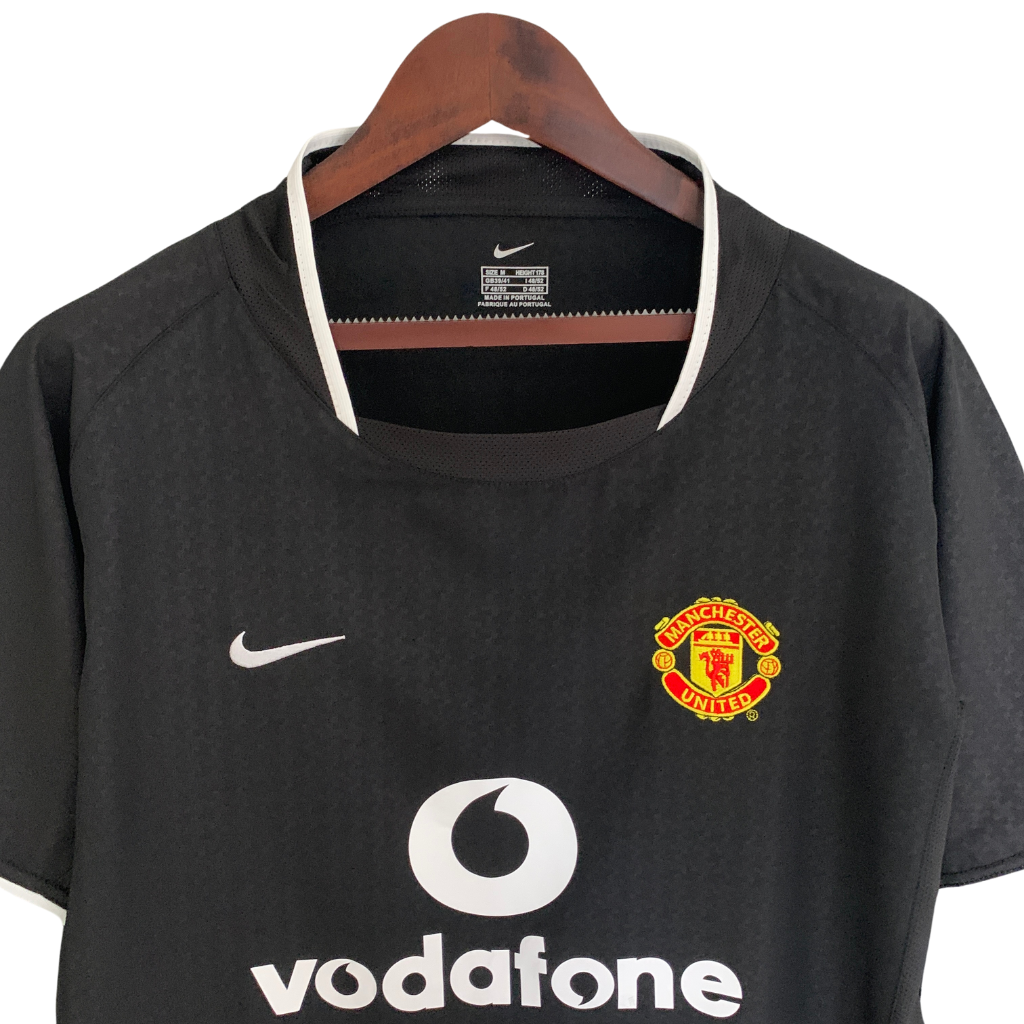 Camisa Manchester United II 2003/2004 - Retrô Nike - Preta