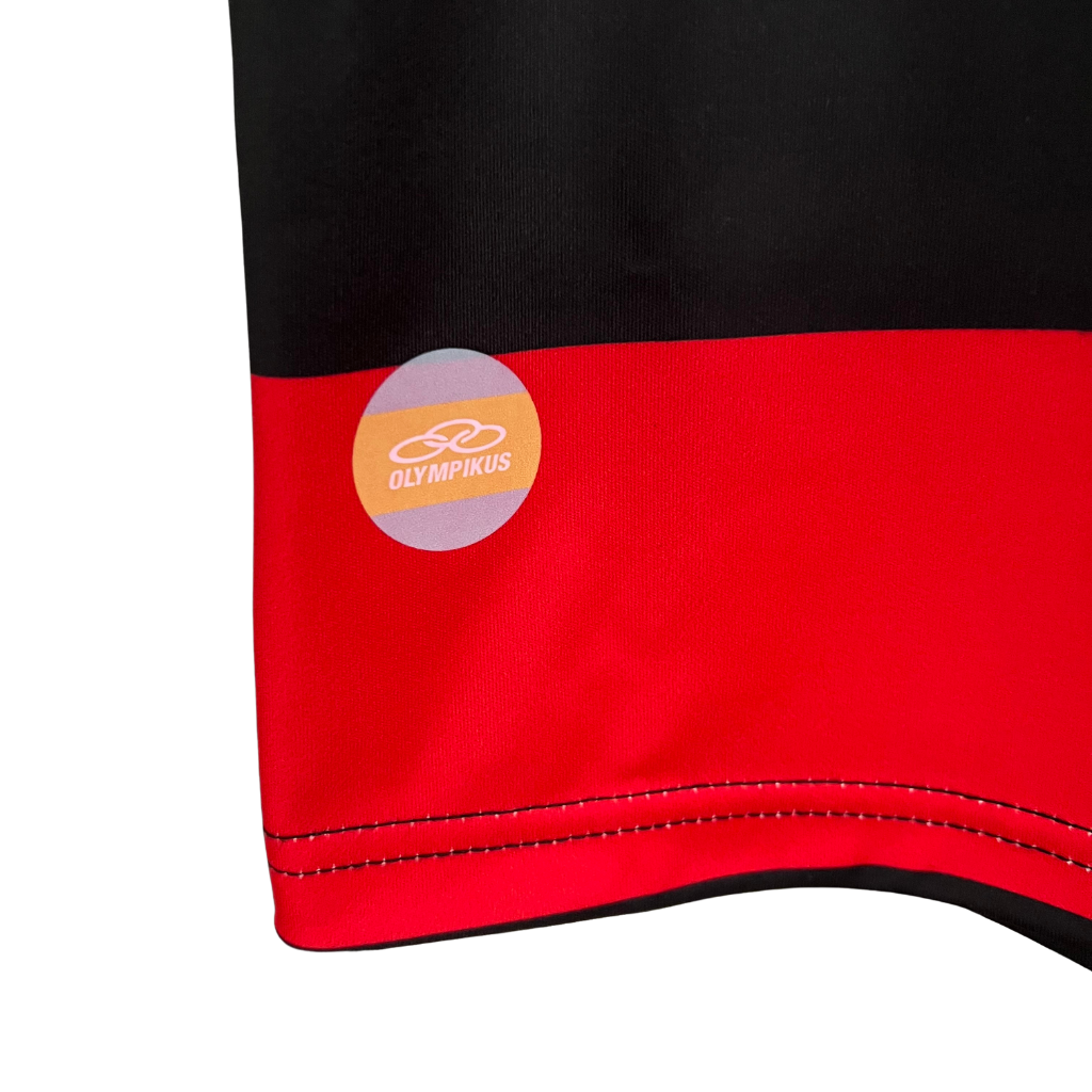 Camisa Flamengo 2010 - Retrô Olympikus - Vermelha e Preta
