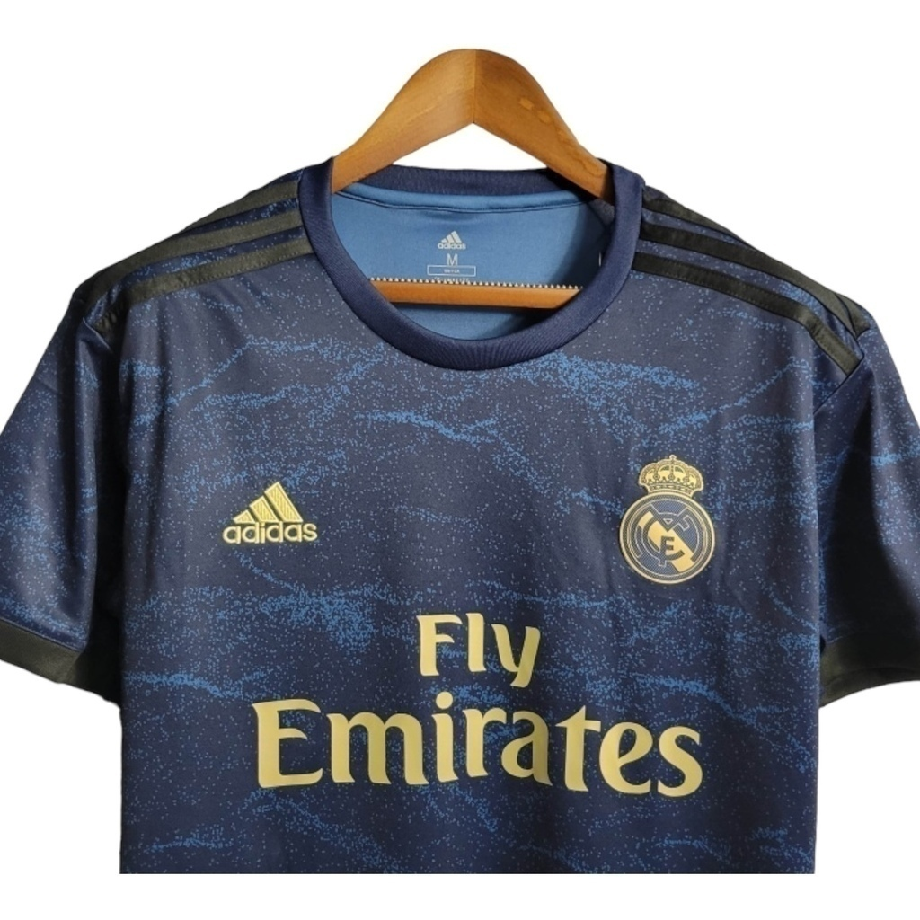 Camisa Real Madrid I 2019/2020 - Retrô Adidas - Azul
