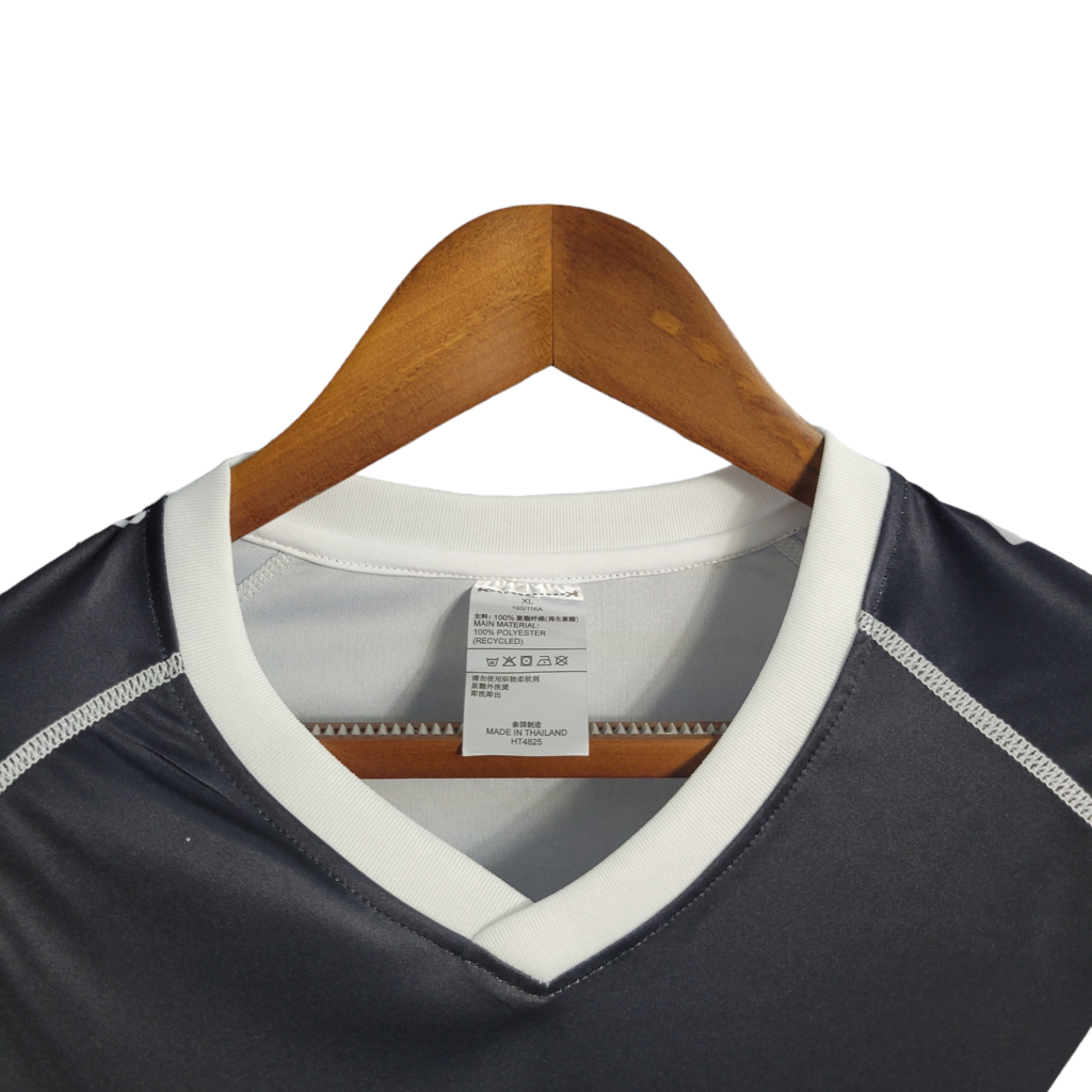 Camisa Vasco da Gama I 2010 - Retrô Penalty - Preta com detalhes em branco e com patrocínio