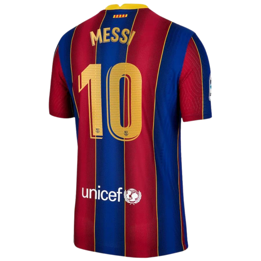 Camisa Barcelona I 2020/2021 - Retrô Nike - Azul e Grená