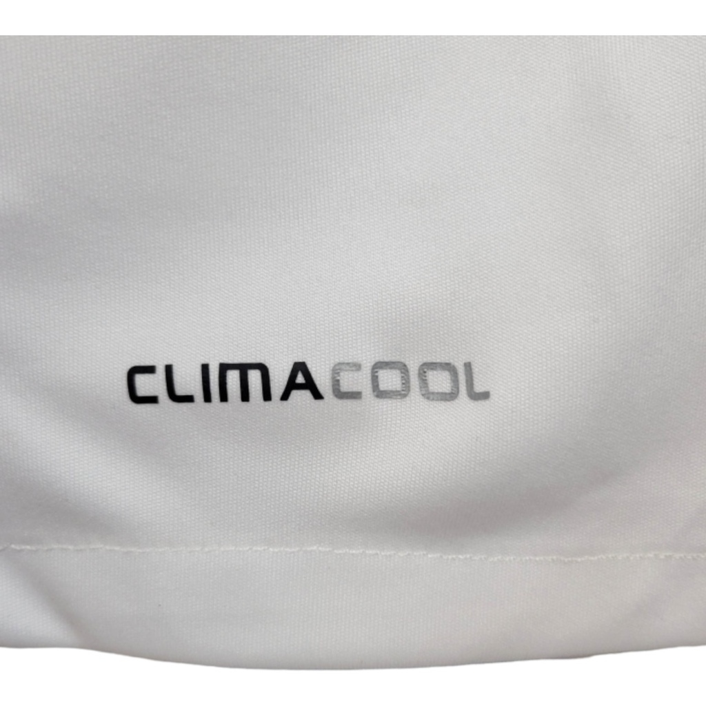Camisa Real Madrid I 2011/2012 Manga Longa - Retrô Adidas - Branca com detalhes em dourado