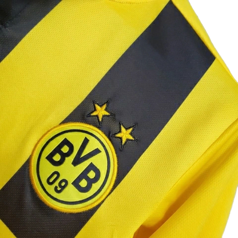Camisa Borussia Dortmund 2012/2013 - Retrô Puma - Amarela e preta