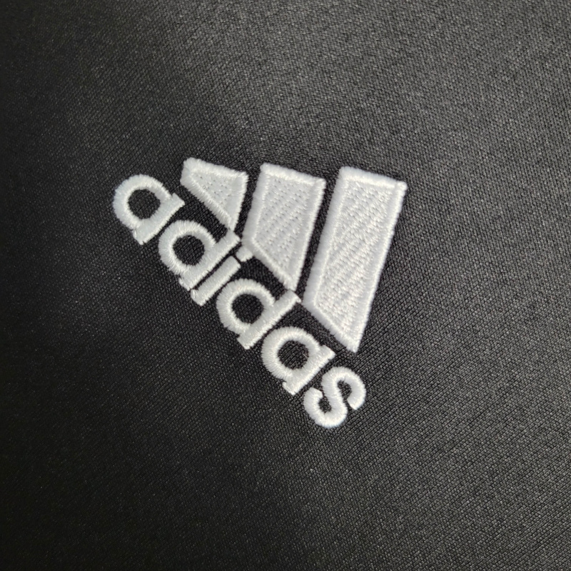 Camisa Real Madrid II 2016/2017 - Retrô Adidas - Preta com detalhes em roxo