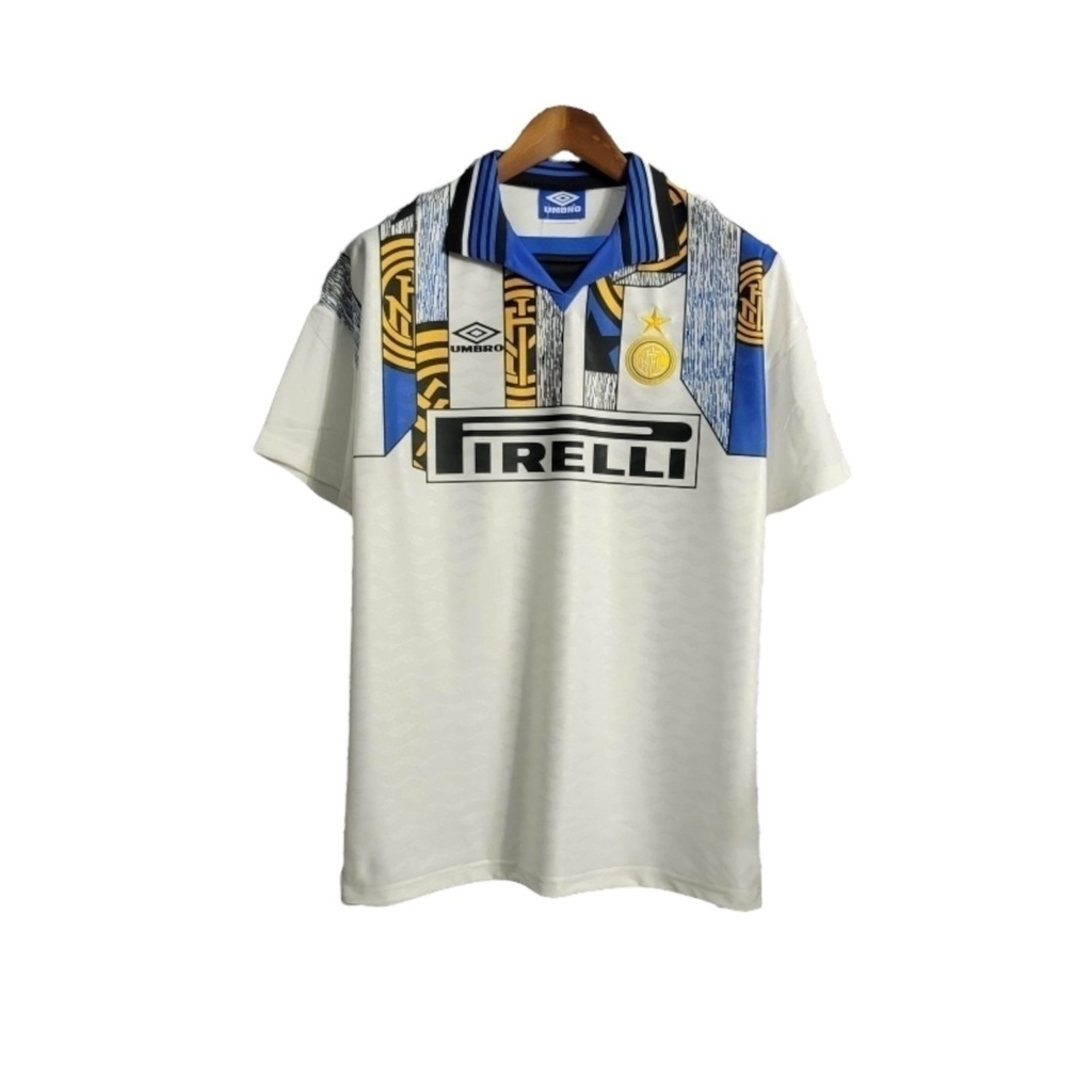 Camisa Inter de Milão II 1996/1997 - Retrô Umbro - Branca