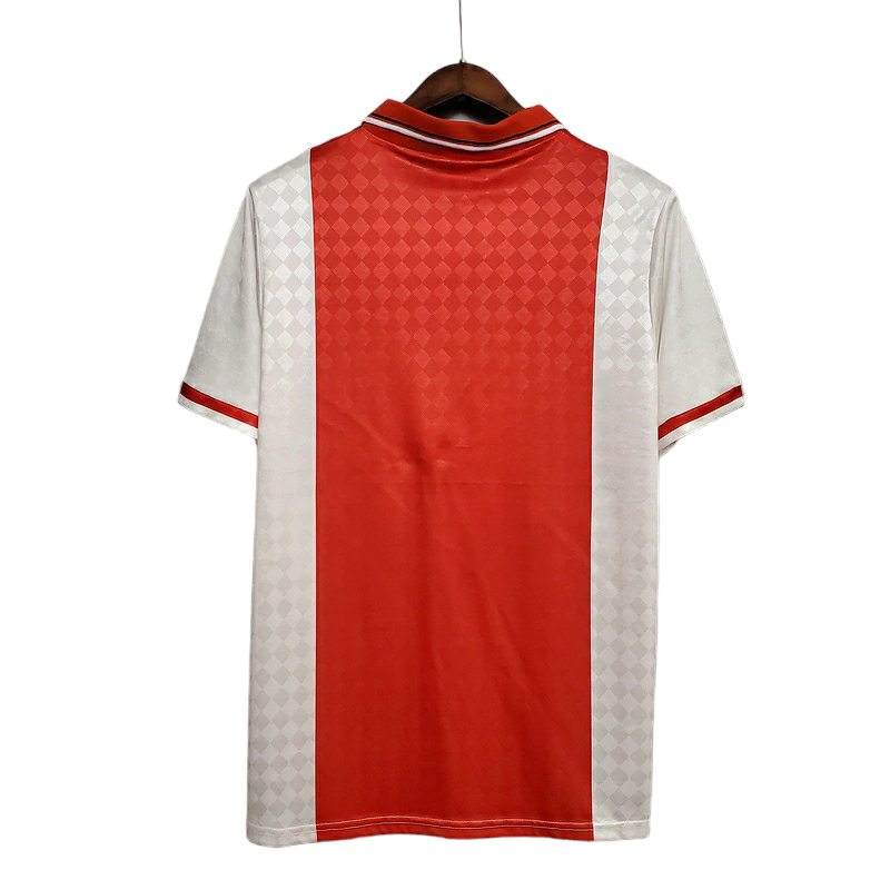 Camisa Ajax I 1990/1992 - Retrô Umbro - Vermelha e Branca