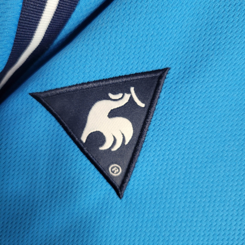 Camisa Manchester City I 2001/2002 - Retrô - Azul