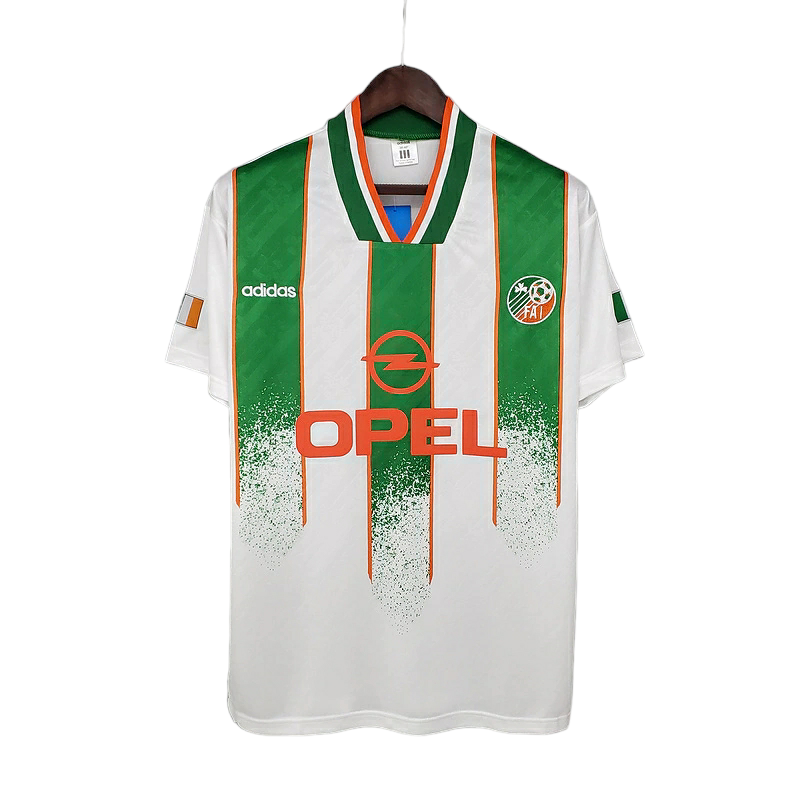 Camisa Seleção da Irlanda 1994 - Retrô Adidas - Branca e Verde