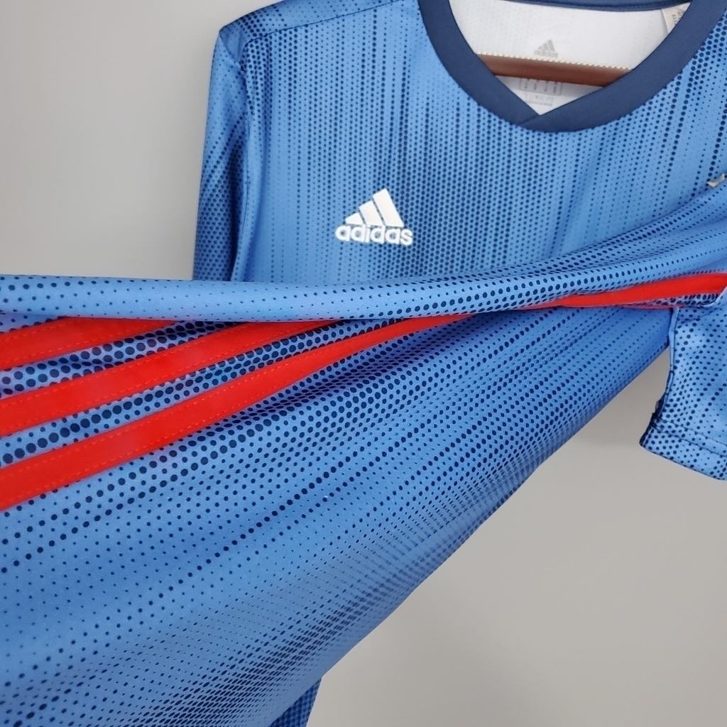 Camisa Flamengo III 2018/2019 - Retrô Adidas - Azul