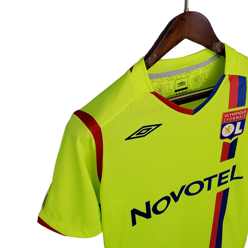 Camisa Lyon 2008/2009 - Retrô Umbro - Amarela