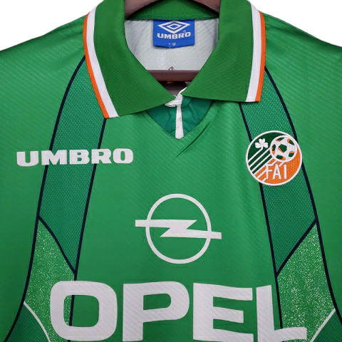 Camisa Seleção da Irlanda 1994/1996 - Retrô Umbro - Verde